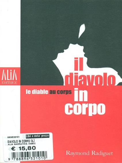 Il diavolo in corpo - Raymond Radiguet - copertina