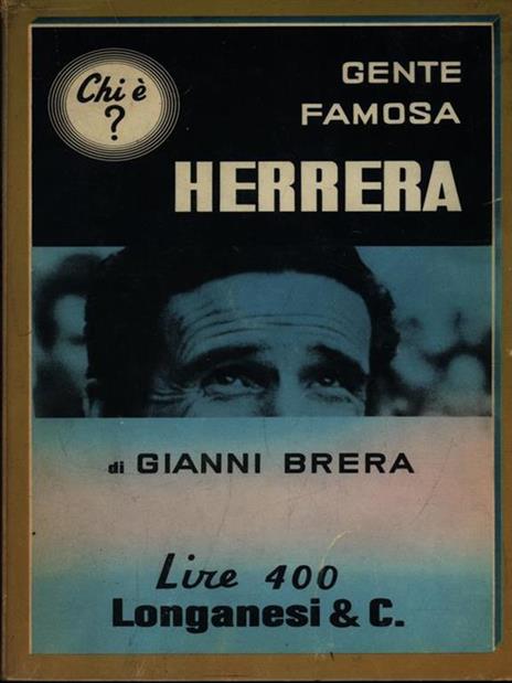 Herrera - Gianni Brera - copertina