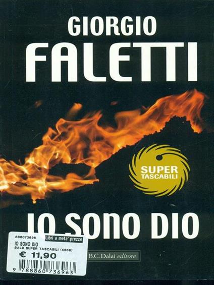 Io sono Dio - Giorgio Faletti - copertina