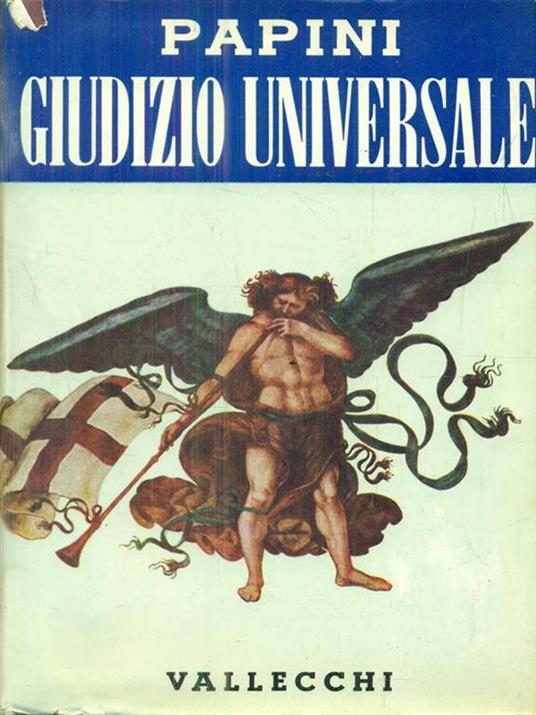 Giudizio universale - Giovanni Papini - copertina