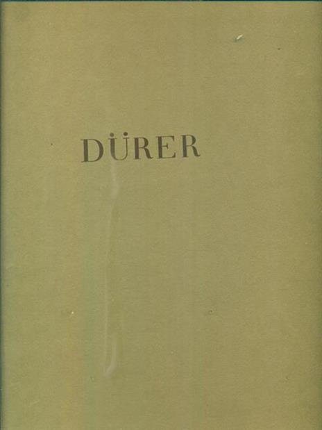 Durer - Heinrich Bodmer - copertina