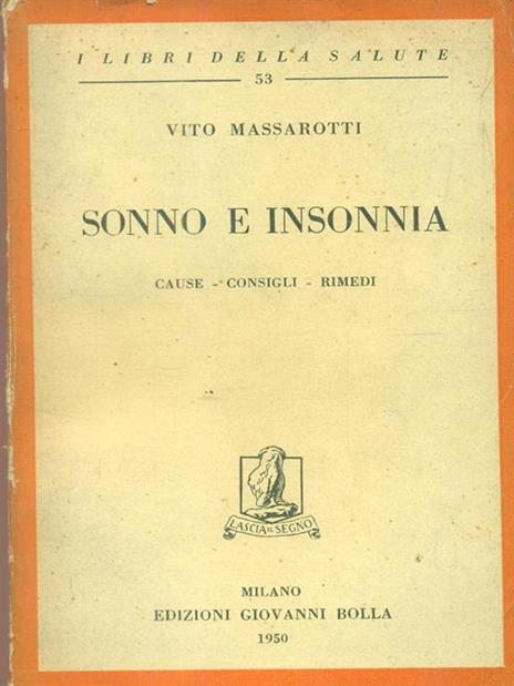 Sonno e insonnia - Vito Massarotti - 3
