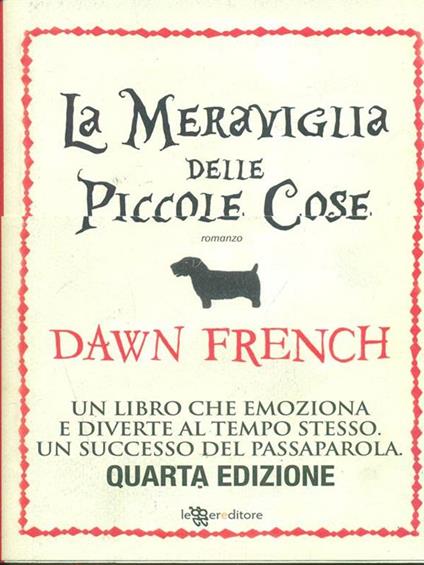 La meraviglia delle piccole cose - Dawn French - copertina