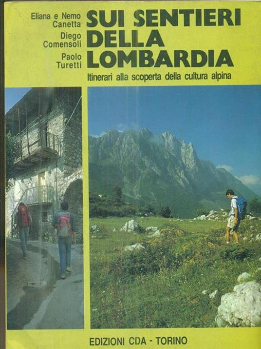 Sui sentieri della Lombardia - copertina