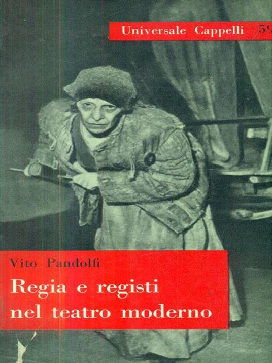 regia e registi nel teatro moderno - Vito Pandolfi - copertina