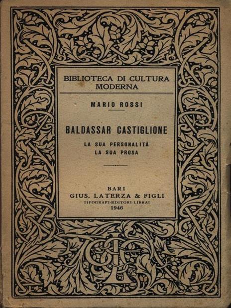 Baldassar Castiglione - Mario Rossi - 3