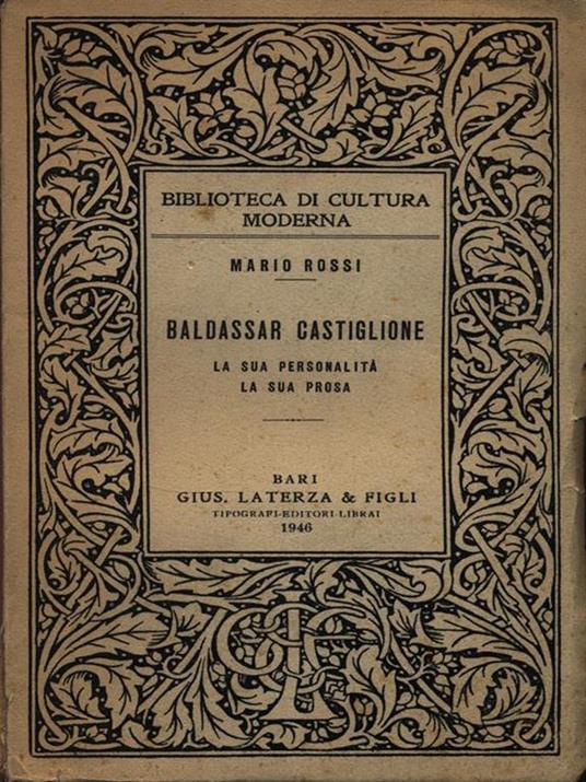 Baldassar Castiglione - Mario Rossi - 3
