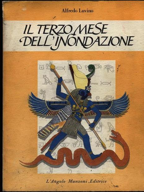 Il terzo mese dell'inondazione - Alfredo Luvino - copertina