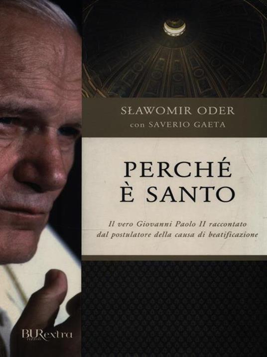 Perchè è Santo - Slawoir Oder - copertina