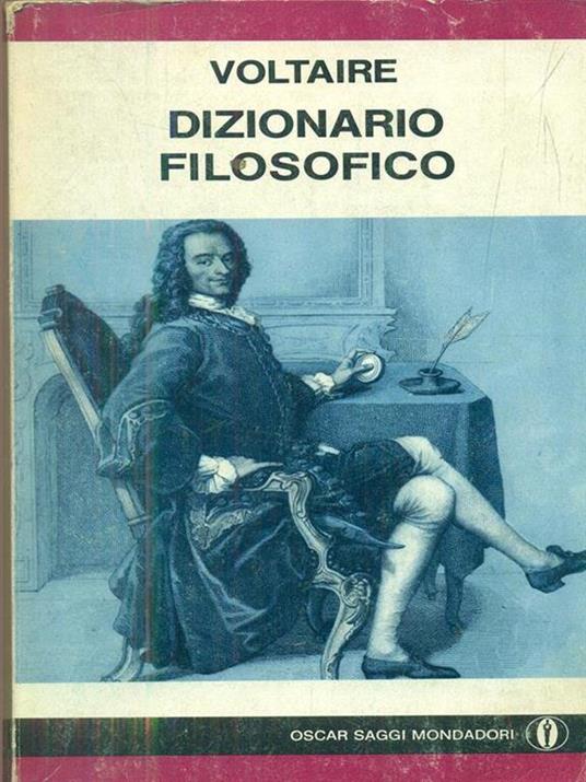 Dizionario filosofico - Voltaire - copertina