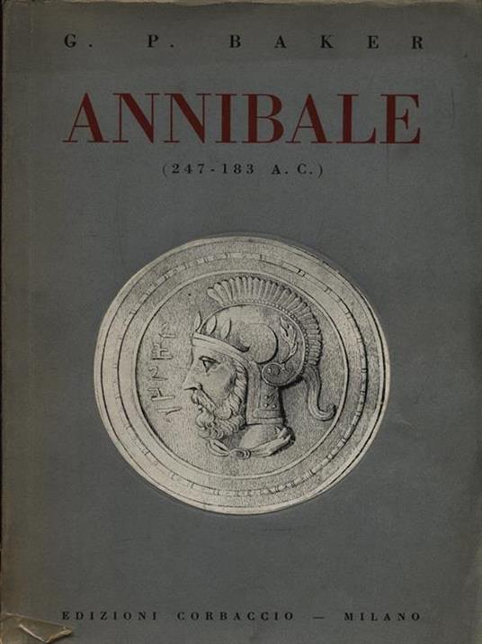 Annibale - George P. Baker - copertina