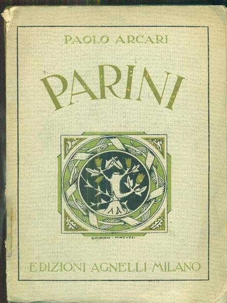 Parini - Paolo Arcari - copertina