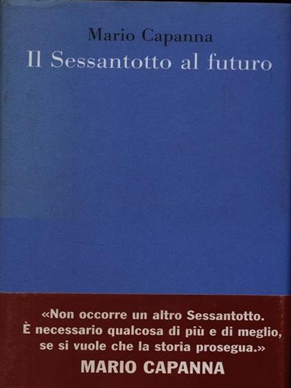 Il Sessantotto al futuro - Mario Capanna - copertina