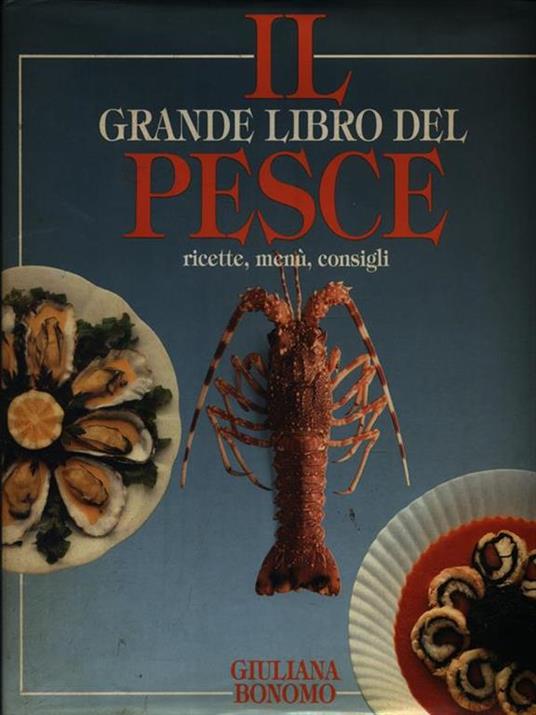 Il Grande Libro del Pesce - Giuliana Bonomo - copertina