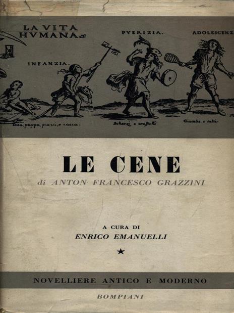 cene - Anton Francesco Grazzini - copertina