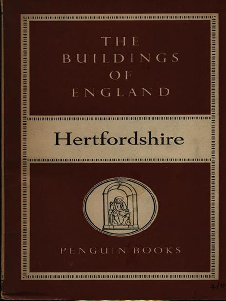 Hertfordshire - Nikolaus Pevsner - copertina