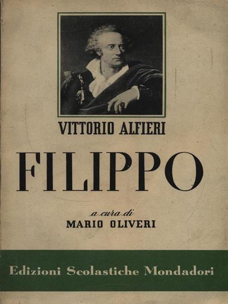 Filippo - Vittorio Alfieri - copertina