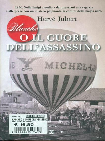 Blanche o il cuore assassino - Hervè Jubert - copertina