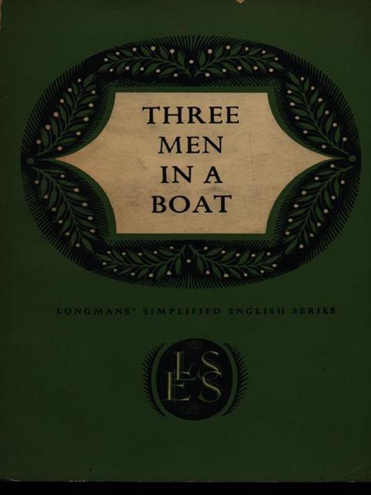 Three men in a boat - Jerome K. Jerome - copertina