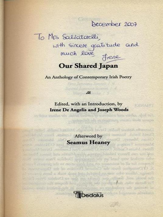 Our shared Japan - De Angelis - copertina