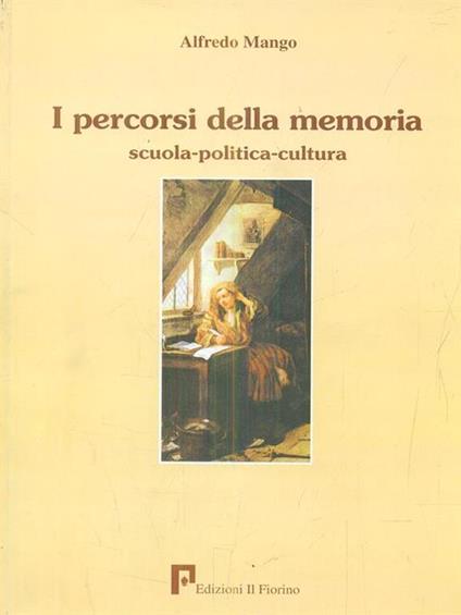 i percorsi della memoria - Alfredo Mango - copertina