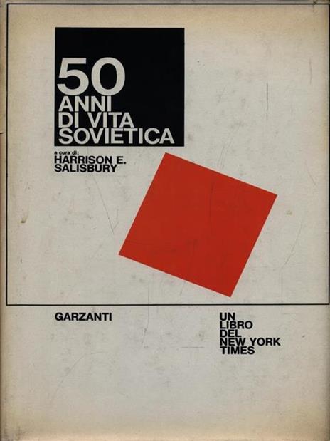 50 anni di vita sovietica - Harrison E. Salisbury - copertina