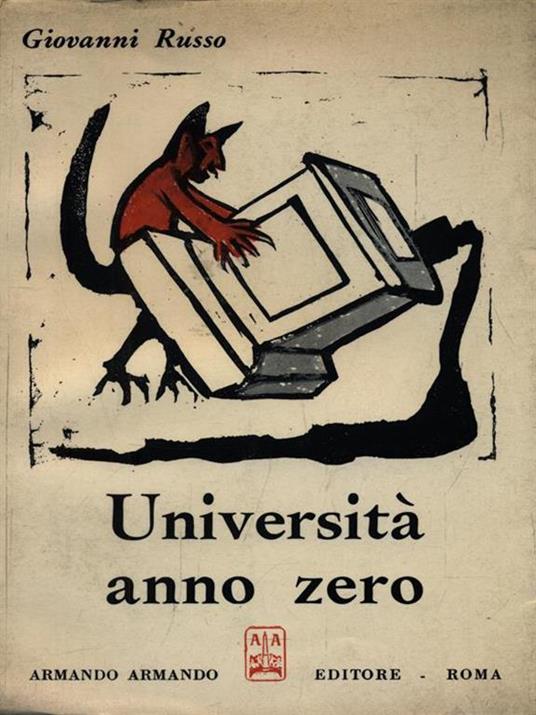 Università anno zero - Giovanni Russo - copertina