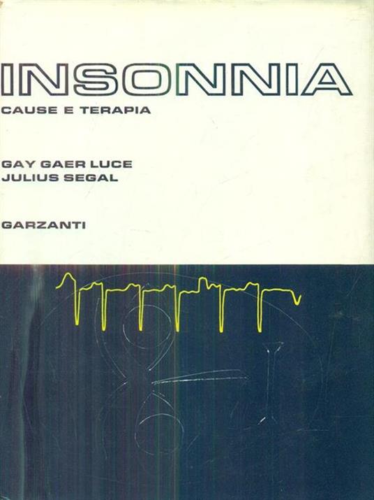 Insonnia: cause e terapia - Luce - copertina