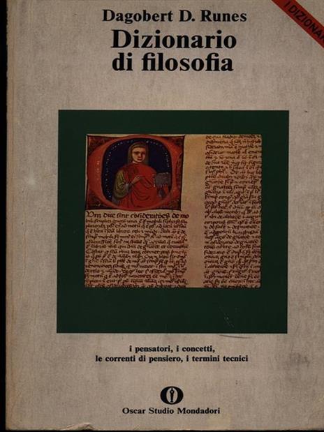 Dizionario di filosofia - Dagobert D. Runes - 2