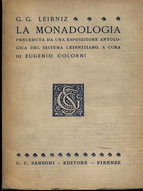 La monadologia - Gottfried W. Leibniz - 2