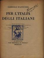 Per l'Italia degli italiani