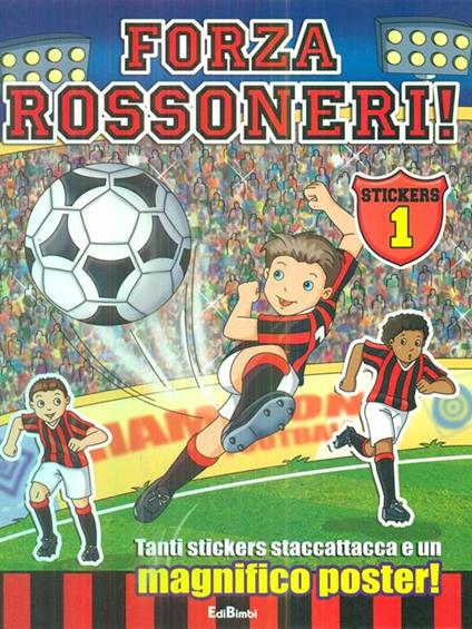 Forza rossoneri. Libro puzzle. Ediz. illustrata - copertina