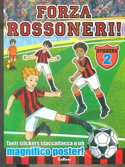 Forza rossoneri. Libro puzzle. Ediz. illustrata - copertina