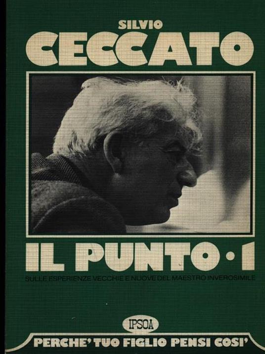 Il punto1-2 - Silvio Ceccato - copertina