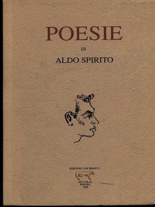Poesie - Aldo Spirito - copertina