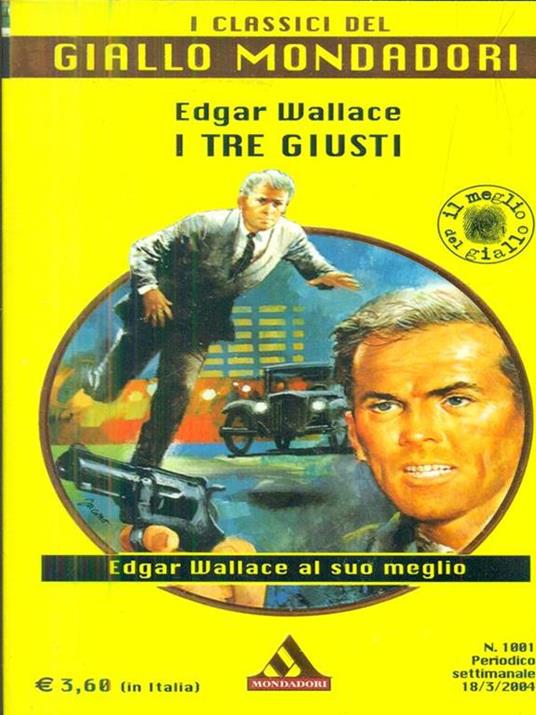 I tre giusti - Edgar Wallace - copertina