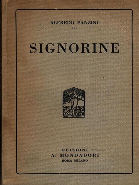 Signorine - Alfredo Panzini - 2