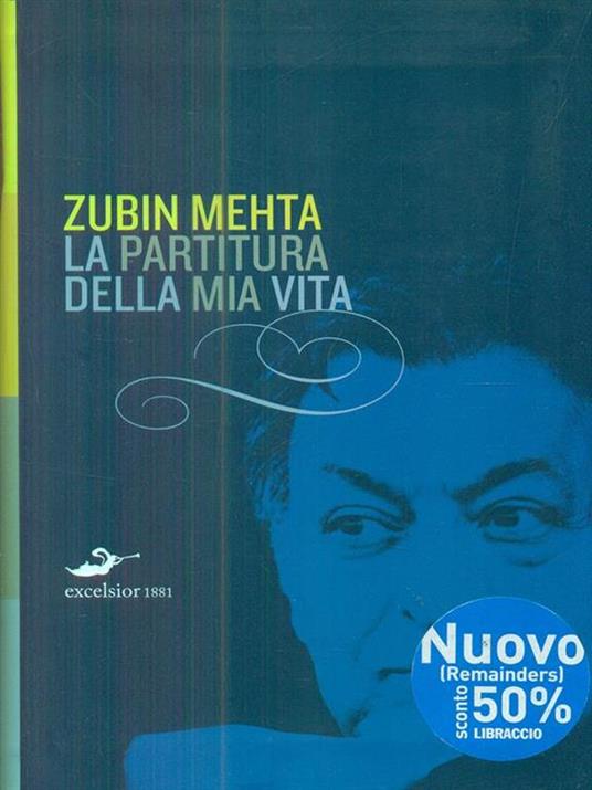 La partitura della mia vita - Zubin Mehta - copertina