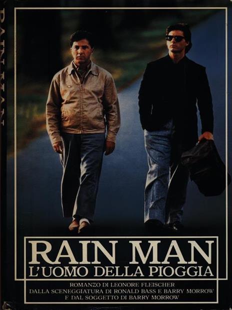 Rain Man l'uomo della pioggia - Leonore Fleischer - Libro Usato - CDE - |  IBS