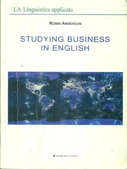 Studying business in english - Robin Anderson - copertina