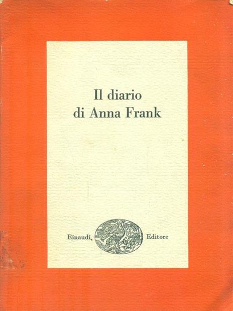 Il diario - Anne Frank - copertina