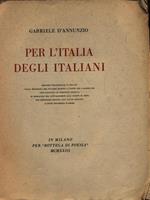 Per l'Italia degli italiani