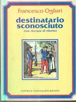 destinatario sconosciuto. dedica autore