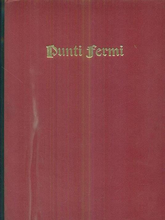 Punti fermi - Valentino Turetta - copertina