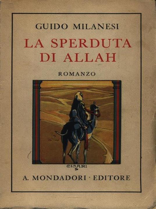 La sperduta di Allah - Guido Milanesi - copertina