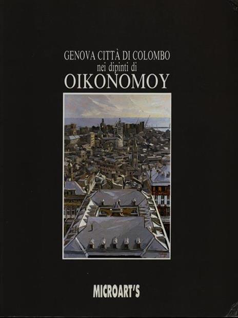 Genova città di Colombo nei dipinti di Oikonomoy - copertina