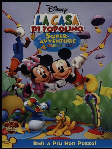 Superavventure a crepapelle DVD - Walt Disney - copertina