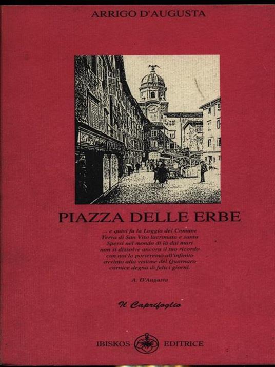 Piazza delle Erbe - Arrigo D'Augusta - copertina