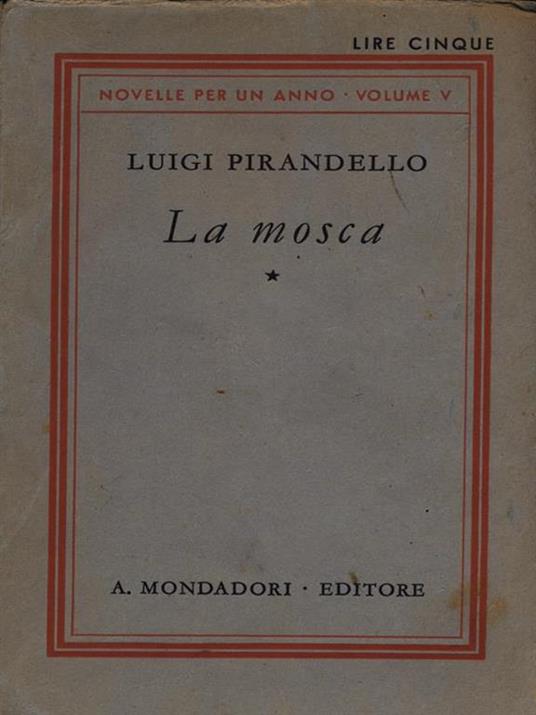 La mosca - Luigi Pirandello - copertina