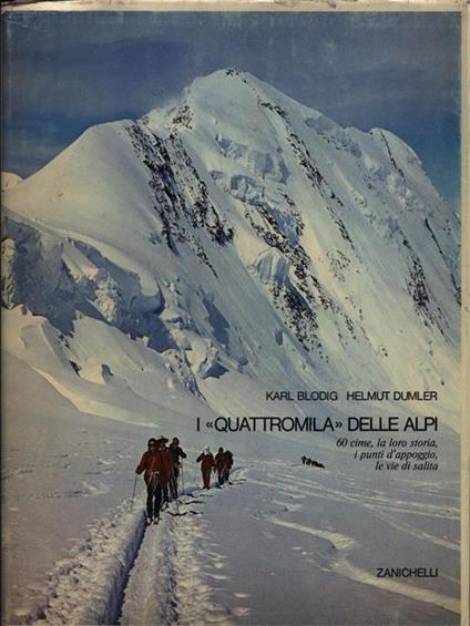 I Quattromila delle Alpi - Karl Blodig - copertina
